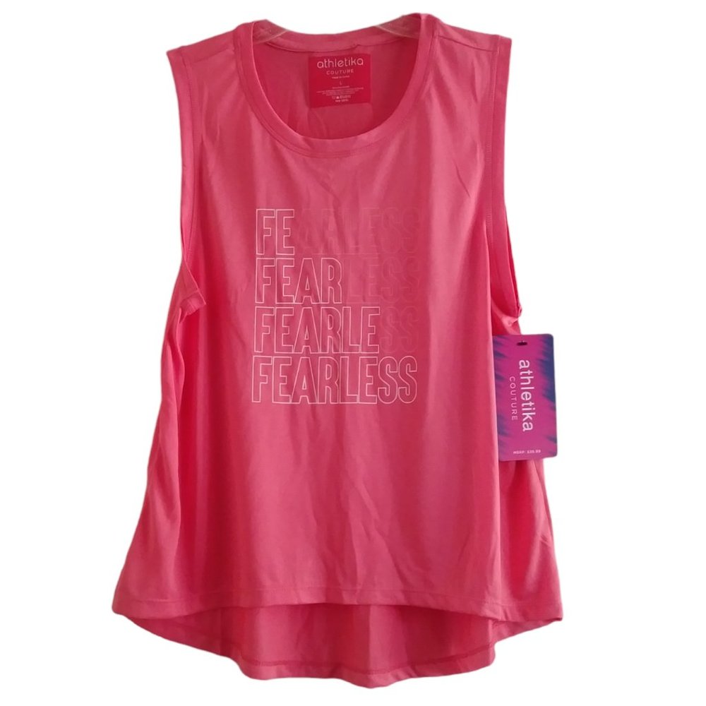 Athletica Couture Women's Tank Top sporty size L Color Pink